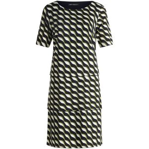 Betty Barclay - Korte Mouw Jurk - Blauw - Dames - 3XL