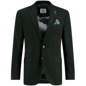 A fish named Fred, Heren, Jassen, Groen, Maat: L Katoen,