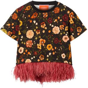 La DoubleJ, Dames, Tops, Veelkleurig, Maat: M Leer,