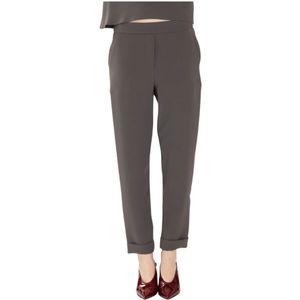 P.a.r.o.s.h., Dames, Broeken, Grijs, Maat: S