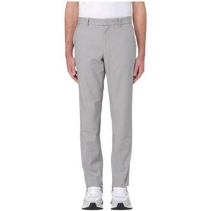 Hugo, Heren, Broeken, Grijs, Maat: S
