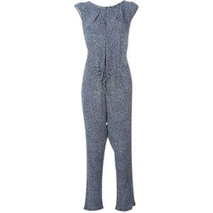 Woolrich, Dames, Jumpsuits & Playsuits, Blauw, Maat: L Viscose,
