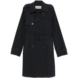 Dries Van Noten, Heren, Mantels, Blauw, Maat: L