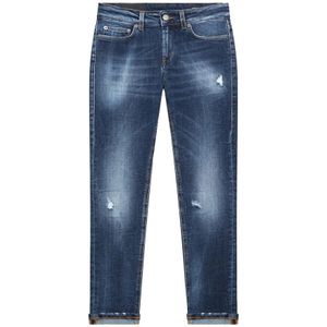 Dondup, Dames, Jeans, Blauw, Maat: W30 Denim,