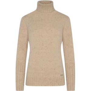 Kiton, Dames, Truien, Beige, Maat: 2XS Kasjmier,