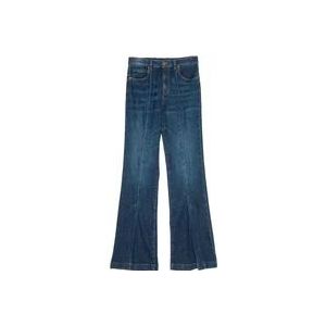 Twinset Flared Jeans , Blue , Dames , Maat: W30