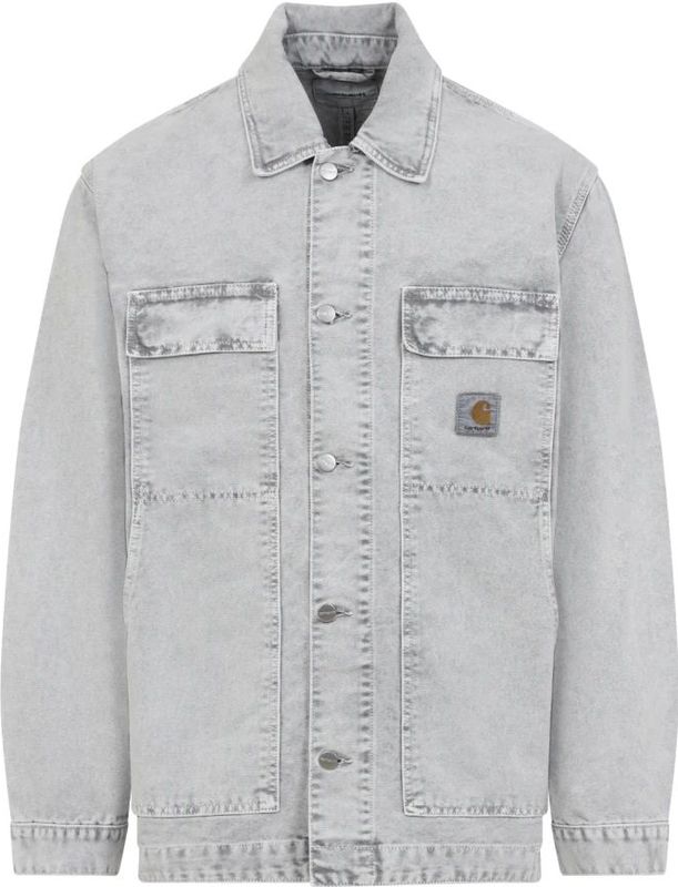 Jeansjack met klepzakken op de borst, model 'Arctic'