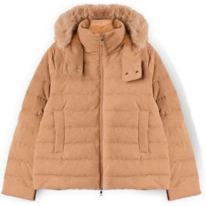 Motivi, Dames, Jassen, Beige, Maat: XS Tweed,