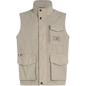 Tommy Hilfiger, Heren, Jassen, Grijs, Maat: S Katoen,