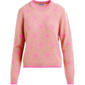 Essentiel Antwerp, Dames, Truien, Roze, Maat: XS Acryl,