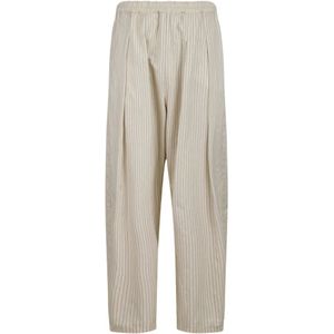 Maison Margiela, Heren, Broeken, Beige, Maat: W44 Katoen,