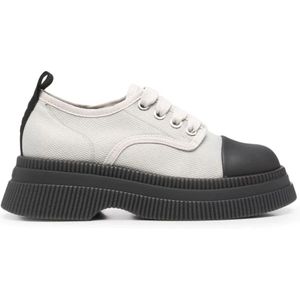 Ganni, Dames, Schoenen, Beige, Maat: 40 EU Poliester,