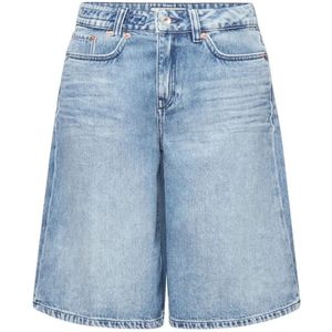 Drykorn, Dames, Korte broeken, Blauw, Maat: W26 Denim,
