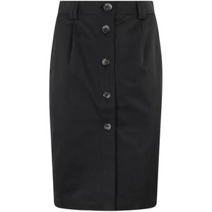 Anine Bing, Dames, Rokken, Zwart, Maat: XS Katoen,
