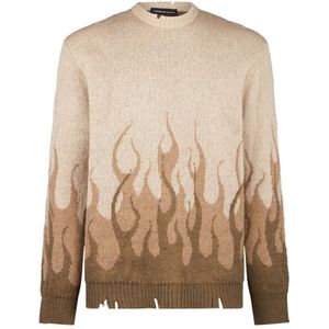 Vision OF Super, Heren, Truien, Beige, Maat: M Lame,