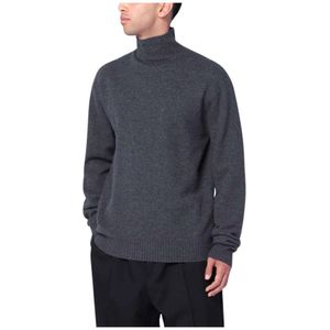 Jil Sander, Heren, Truien, Grijs, Maat: M Wol,