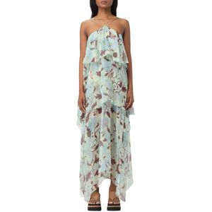 Stella McCartney, Dames, Jurken, Veelkleurig, Maat: S Zijde,