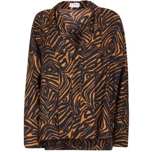 Alberto Biani, Dames, Blouses & Shirts, Veelkleurig, Maat: S Zijde,