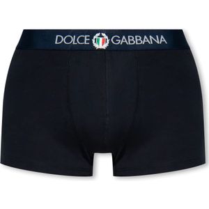 Dolce & Gabbana, Heren, Ondergoed, Blauw, Maat: S Katoen,