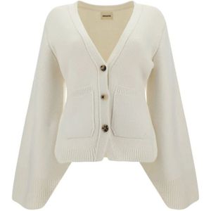 Khaite, Dames, Truien, Wit, Maat: XS Kasjmier,