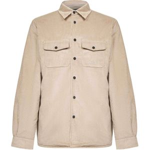 MC2 Saint Barth, Heren, Jassen, Beige, Maat: M Katoen,