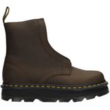 Dr. Martens - Zebzag Slip-On - Leren Laarzen - Bruin