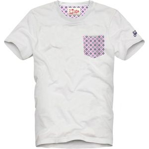 MC2 Saint Barth, Heren, Tops, Wit, Maat: M