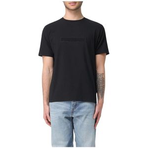 Peuterey, Heren, Tops, Zwart, Maat: M