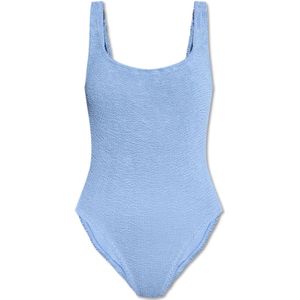 Hunza G, Dames, Badkleding, Blauw, Maat: ONE Size