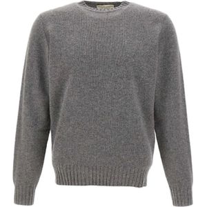 Filippo De Laurentiis, Heren, Truien, Grijs, Maat: 3XL Wol,