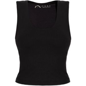 The Upside, Dames, Tops, Zwart, Maat: XS Polyamide,