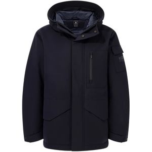 Boggi Milano - B Tech - Parka - Blauw - Winddicht - Waterafstotend