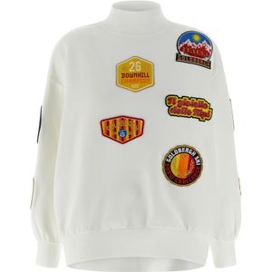 Goldbergh, Dames, Truien, Wit, Maat: XS Katoen,