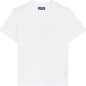 Vilebrequin, Heren, Tops, Wit, Maat: M Katoen,