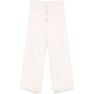 Darkpark, Dames, Broeken, Wit, Maat: 2XS Zijde,