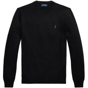 Polo Ralph Lauren, Heren, Truien, Zwart, Maat: 2XL Katoen,