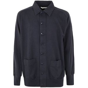 Nanamica, Heren, Truien, Blauw, Maat: M