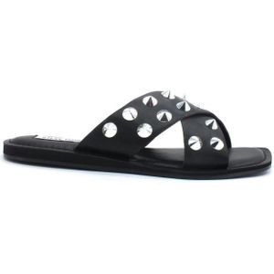 Steve Madden, Dames, Schoenen, Zwart, Maat: 36 EU Leer,