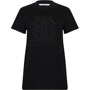 Max Mara, Dames, Tops, Zwart, Maat: S Katoen,