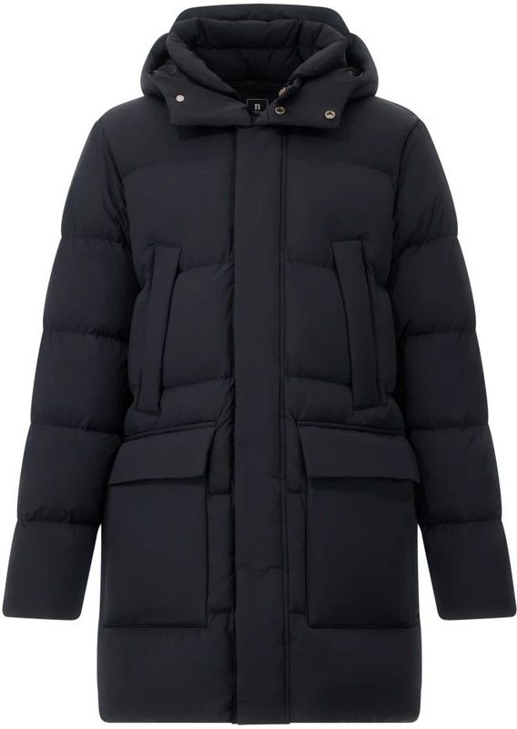 Boggi Milano, Heren, Mantels, Blauw, Maat: S Nylon,