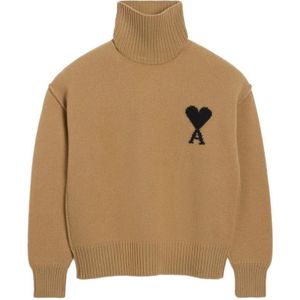 Ami Paris, Dames, Truien, Bruin, Maat: S