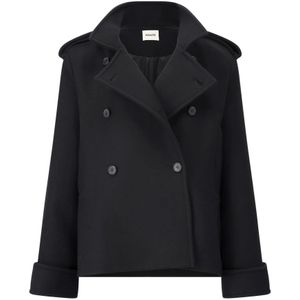 Khaite, Dames, Jassen, Zwart, Maat: S Wol,