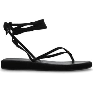 Tory Burch, Dames, Schoenen, Zwart, Maat: 40 1/2 EU Suède,