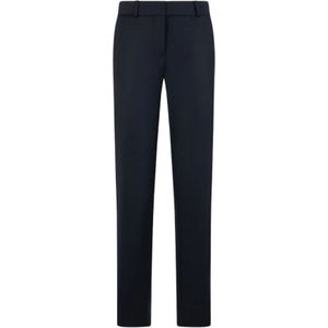 Brooks Brothers, Dames, Broeken, Blauw, Maat: 2XS Wol,