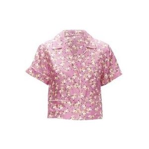 Gucci Cotton tops , Pink , Dames , Maat: 2XS