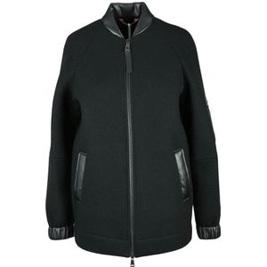 Max Mara, Dames, Sweatshirts & Hoodies, Zwart, Maat: XS Wol,