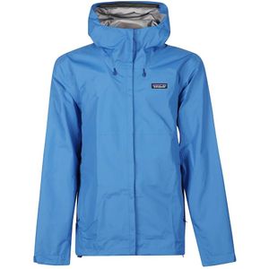 Patagonia, Heren, Jassen, Blauw, Maat: S