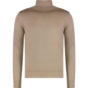Moorer, Heren, Truien, Beige, Maat: XL Katoen,