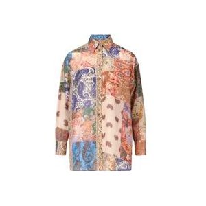 Zimmermann Elegante MultiColour Shirt voor Vrouwen , Multicolor , Dames , Maat: S