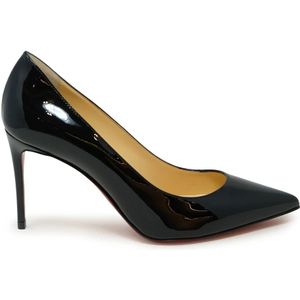 Christian Louboutin, Dames, Schoenen, Zwart, Maat: 36 EU Leer,